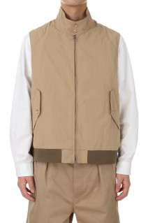 Unlikely Anything Golf Vest(U24S-06-0002)-Beige-