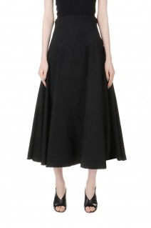 Heavy nylon Skirt-BLACK(026-024-WS17)
