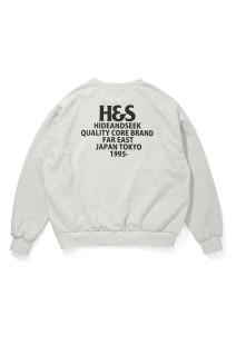 H&S Sweat Shirt(25aw) - BLACK (HC-100725)