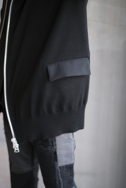 柔らかい 新品、未使用 sacai / Wool Knit Suiting Jacket 3 ブルゾン