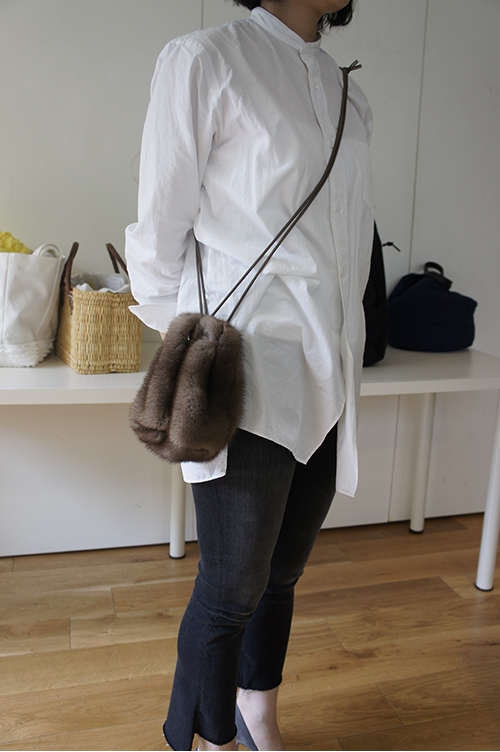 LUDLOW_ミンクミニポシェット