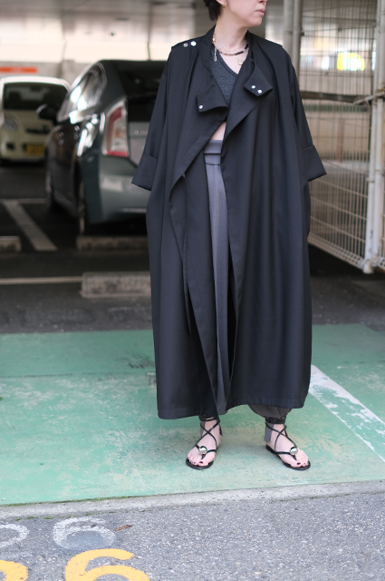 IIROT / Twille Stretch Over Dress Coat - ロングコート