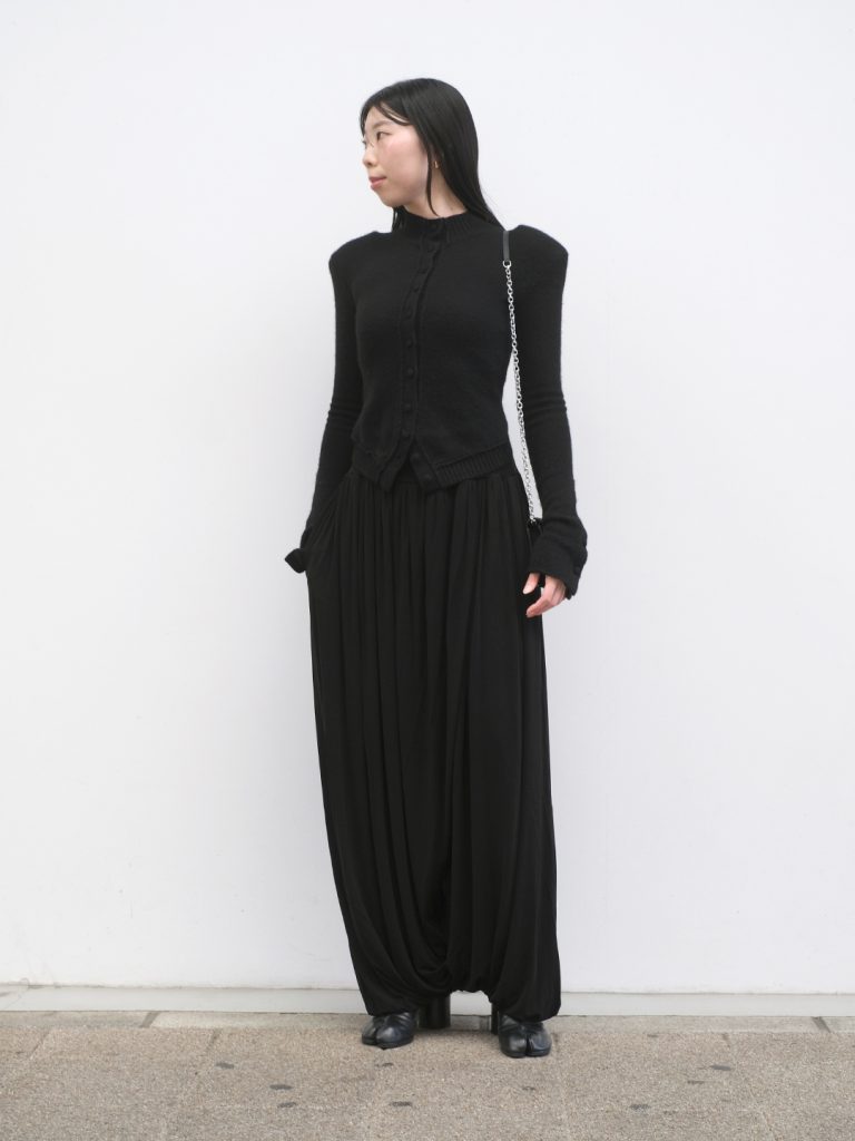 mukcyen /  yak arc cardigan