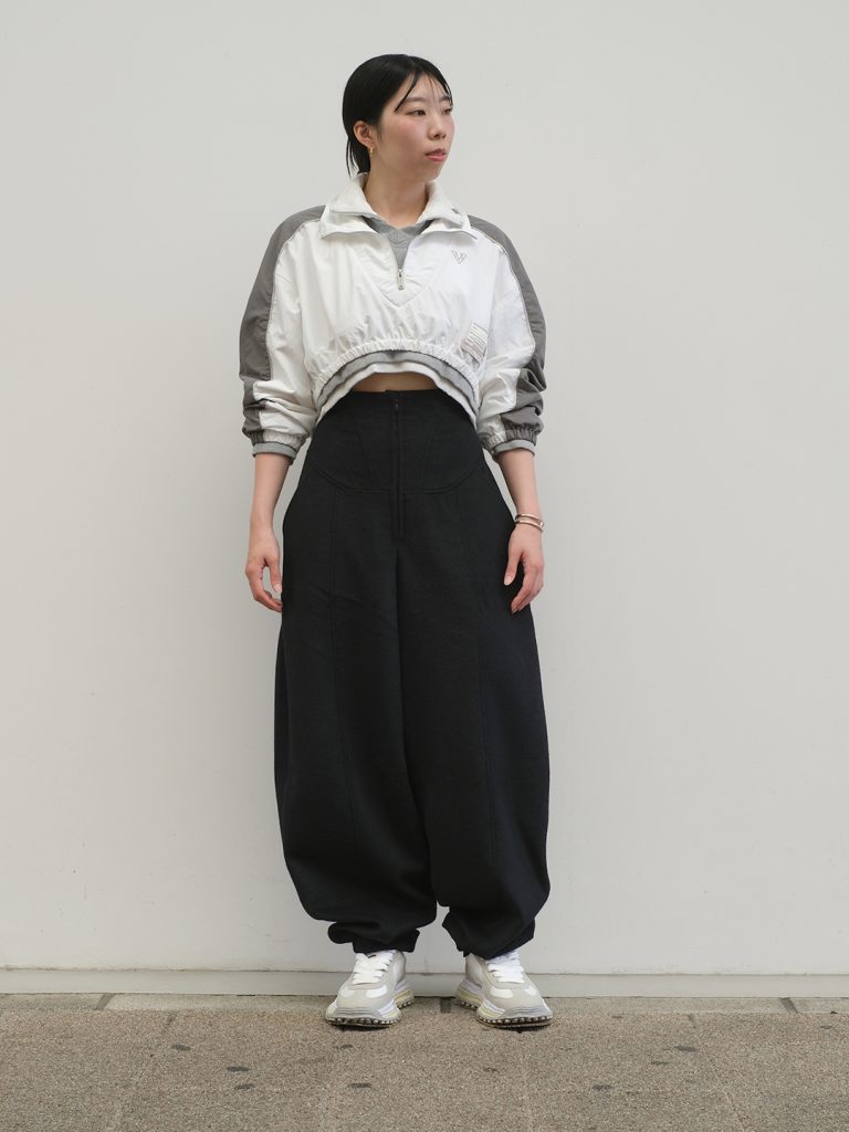 mukcyen / soft curve pants