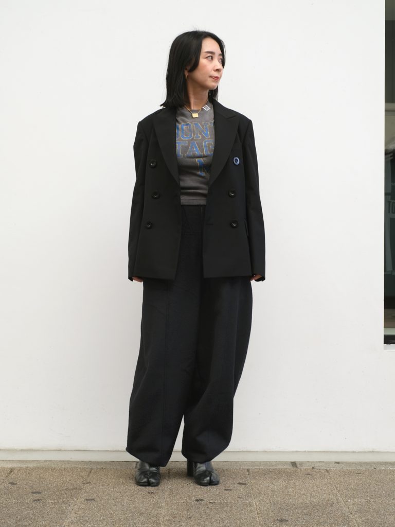 mukcyen / soft curve pants