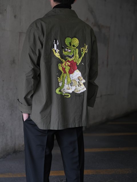 WACKOMARIA × RAT FINK ワコマリア ニット