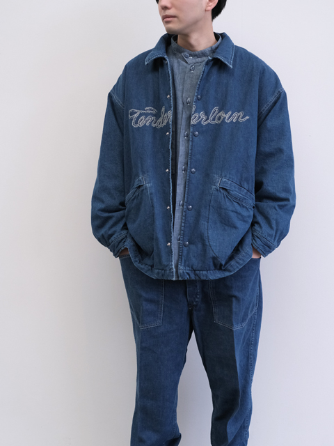 SALE新品】 TENDERLOIN DENIM BLANKET COACH JKT WASH arM21-m71032090200 