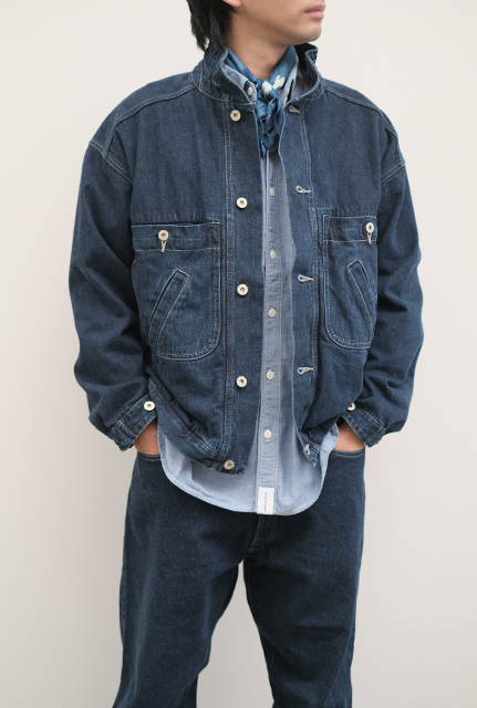 Tenderloin "Lee" parody Tee denim jacket