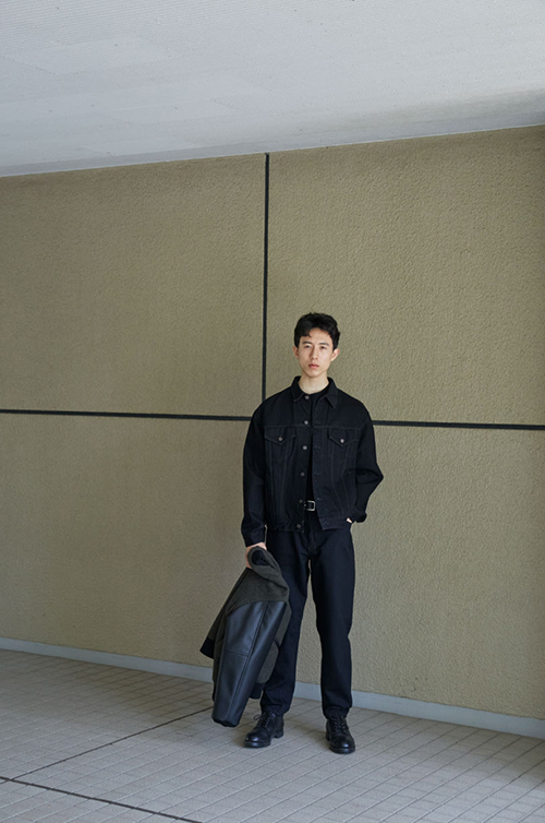 24ss Pheeta Daniele デニムジャケット フィータ Omar Afridi デニムジャケット タートルネックスタイル -FASCINATE