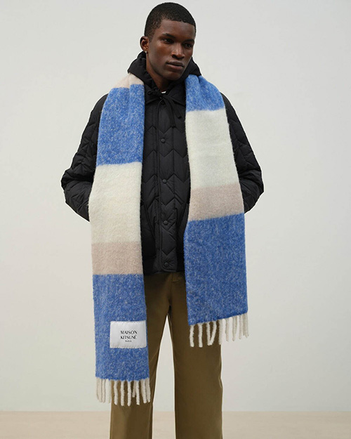 メゾンキツネ MAISON KITSUNE ZIPPED TEDDY 迷彩 メゾンキツネ MAISON KITSUNE ZIPPED TEDDY 迷彩 メゾンキツネ MAISON