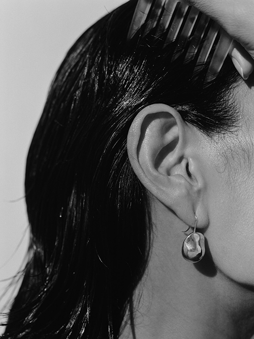 ララガン　ピアス　片耳　raragan R.ALAGAN ララガンTINY TINY PUFFY HOOPS 925
