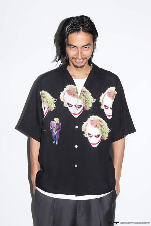WACKO MARIA ワコマリア ブラック シャンブレー シャツ M キムタク WACKO MARIA - WACKOMARIA ワコマリア アロハシャツ 木村拓哉