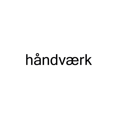 handvaerk