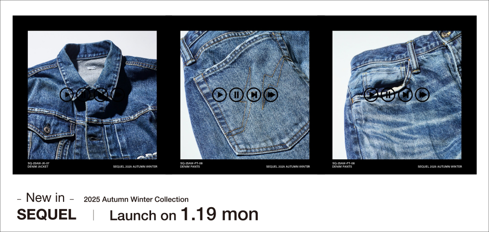 SEQUEL 25AW Collection New in