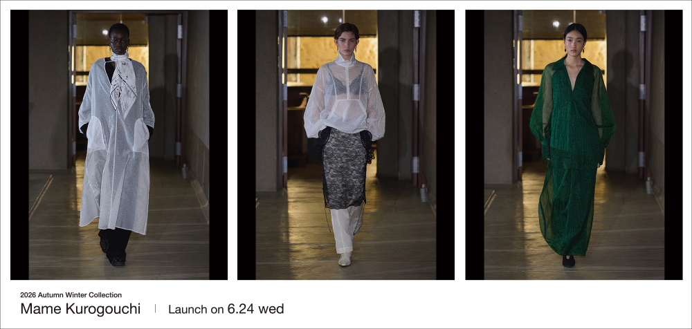 Mame Kurogouchi 2026AW Collection