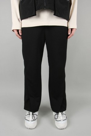 Vein PE/CO DOUBLE KNIT FLARE TROUSERS(VP01-316)