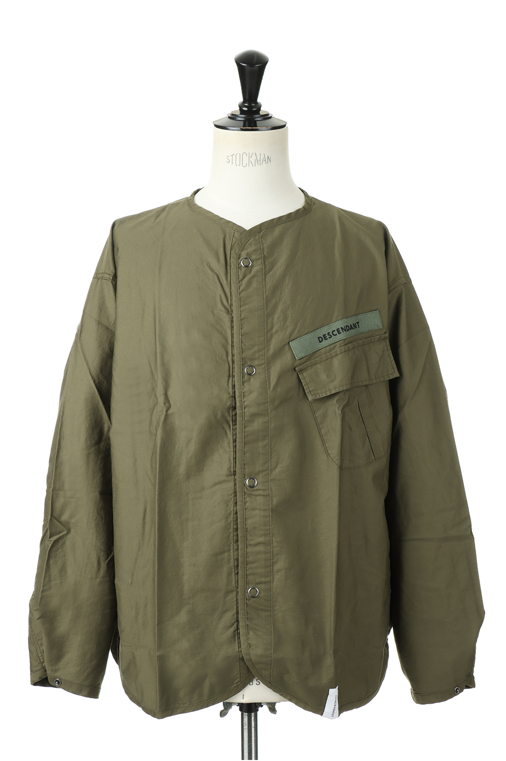 Descendant REMNANTS MOLESKIN LS SHIRT 2番 Descendant REMNANTS MOLESKIN LS SHIRT 2番
