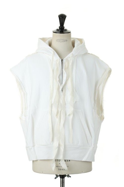 SLEEVELESS HALF ZIP SWEAT HOODIE (MID20SS-CU05) | セレクトショップ