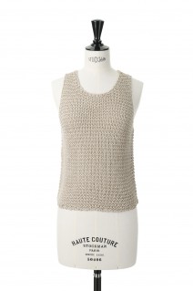 Mesh Knit Tanktop -NATURAL (12010519)