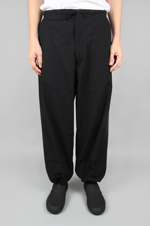 SMOCK NYCO TROUSERS - BLACK (202BRDS-PTM04) | セレクトショップ 