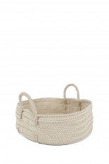 LOW BASKET L-IVORY(KG25)