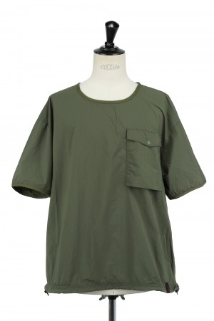 Gramicci PACKABLE CAMP TEE - OLIVE (2056-KNJ)