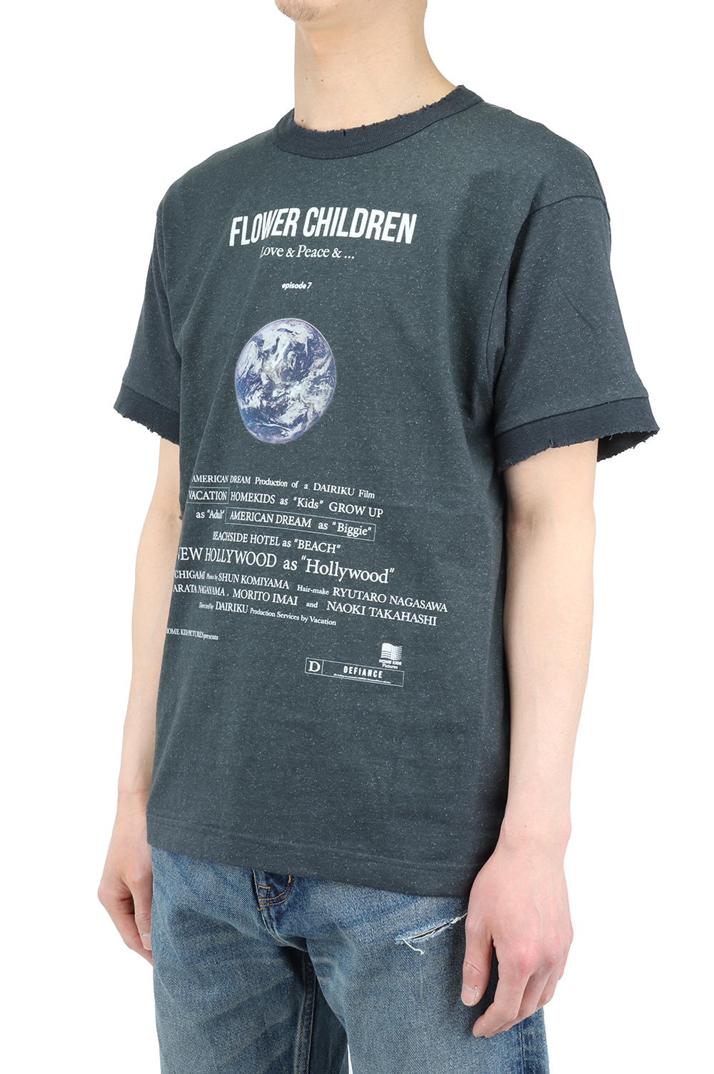 DAIRIKU ダイリク 21ss Earth thrift trim Tee | www.fleettracktz.com