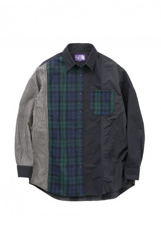the north face purple label big rugby shirt