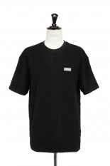 032c Topos Shaved Terry T-Shirt / Black（SS21-C-1010）