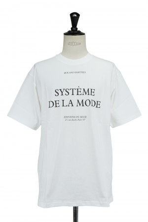 032c Barthes T-Shirt / White（SS21-C-1080）