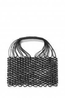 TOTE S -BLACK(TWISTED LEATHER)(TL01)