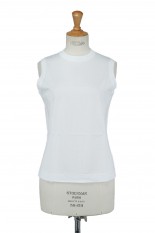 SLOANE 60/2 Cotton UV No-Sleeve -WHITE(SL4S-T164)
