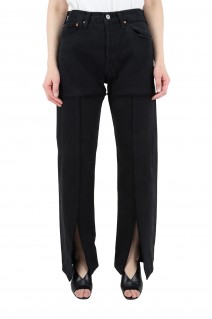 Front Slash DENIM -BLACK Ssize-1(SR-21SS-25)