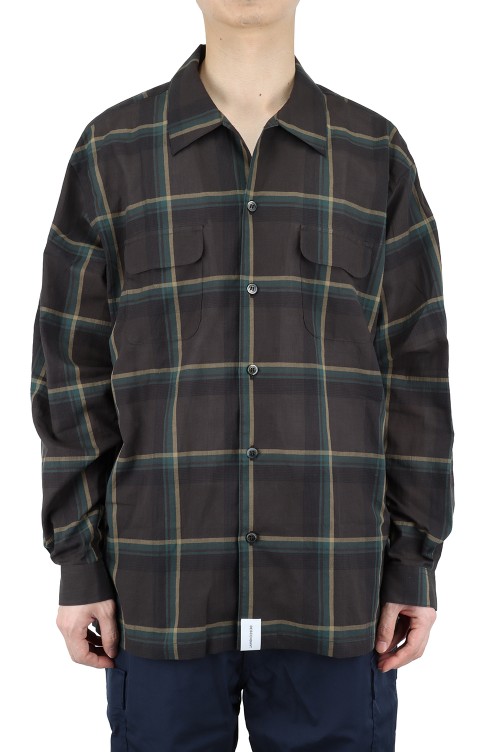 MILPITAS CHECK LS SHIRT - GREEN (211BRDS-SHM06) | セレクト MILPITAS CHECK LS SHIRT - GREEN (211BRDS-SHM06) | セレクト