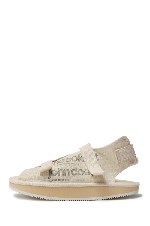 x SUICOKE Moonshaped strap sandals.-john doe(s)- (sf.0010aSS21 