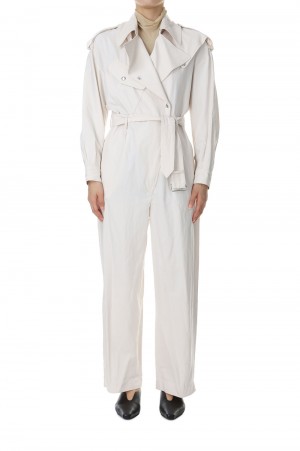 BELTED TRENCH SUITS -NATURAL(211WT-PT04)