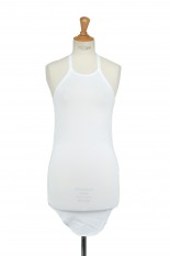 Iirot Gather  Cotton Camisole -WHITE (014-021-CT29)