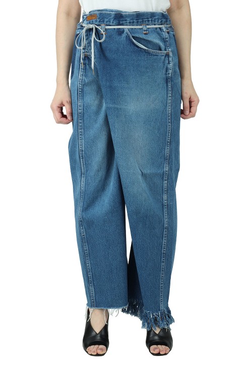VINTAGE REWORK BIGGY PANTS -BLUE Ssize-25 (017) | セレクトショップ