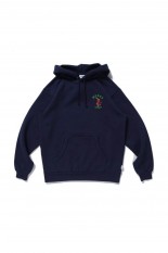 【SPOT ITEM】 DTOM / SCREEN SWEAT HOODIE / NAVY (192ATDT-HP02S)