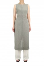 Backopen Mesh Dress-BLACK(12110333)