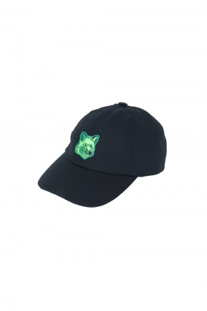 Maison Kitsune -Men- COOL-TONE FOX HEAD PATCH 6P CAP (HU06158WW0007)