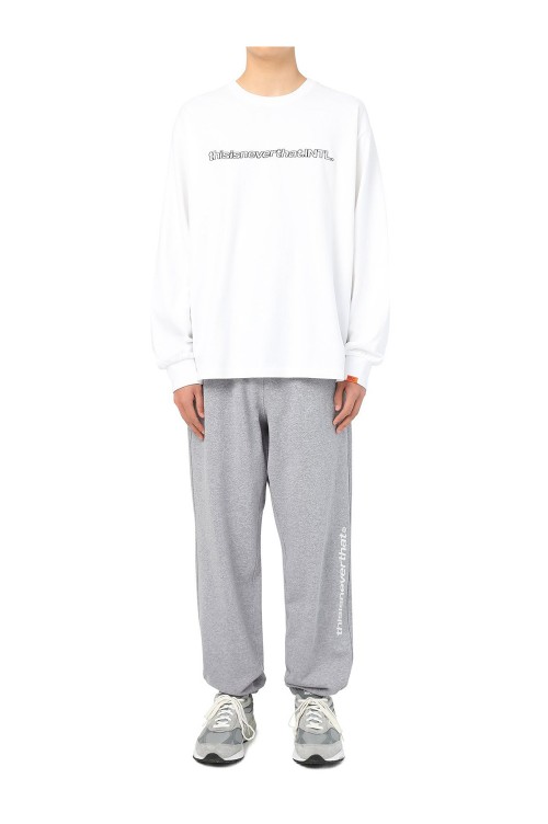【THISISNEVERTHAT】SP-ロゴスウェットパンツ ヘザーグレー SP-Logo Sweatpant / Heather Grey(TN21SPA016) | セレクト