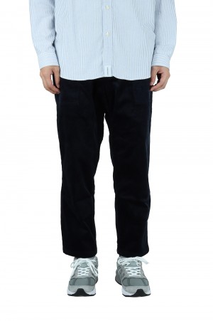Gramicci CORDUROY LOOSE TAPERED PANTS - DOUBLE NAVY (GUP-21F047)
