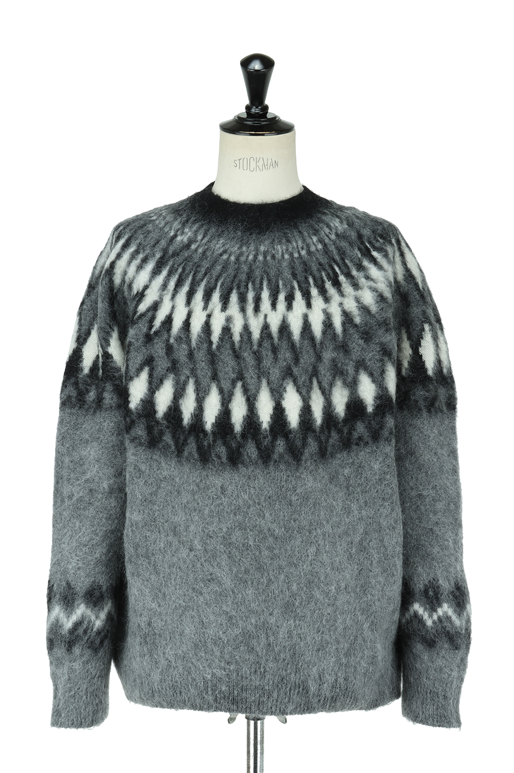 Nordic Sweater(WH-N005-051-1)-GREY- | セレクトショップ｜DeepInsideinc.com Store