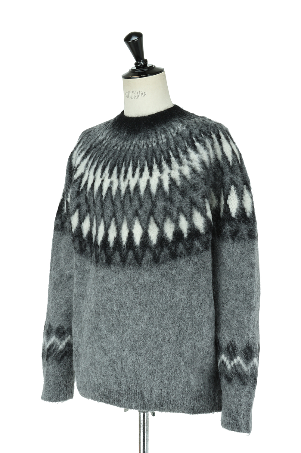 Nordic Sweater(WH-N005-051-1)-GREY- | セレクトショップ｜DeepInsideinc.com Store