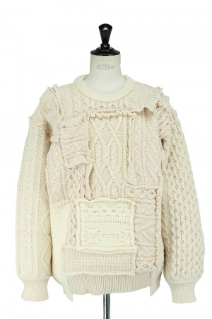 steinOVERSIZED INTERLACED CABLE KNIT LS pn-tebo.go.id