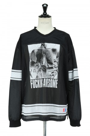 Fucking Awesome FA Hockey Jersey/Black & White