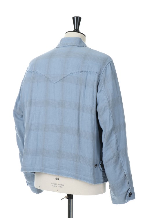 Dallas Triple Gauze Check Work Jacket(21AW J-8)-Morning 