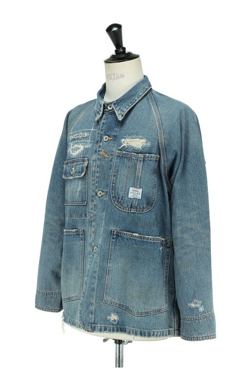 Repair Damage Denim Cover All(21AW D-1) | セレクトショップ 