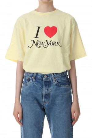 I♡NEW YORK T -YELLOW (21AMSCU17)